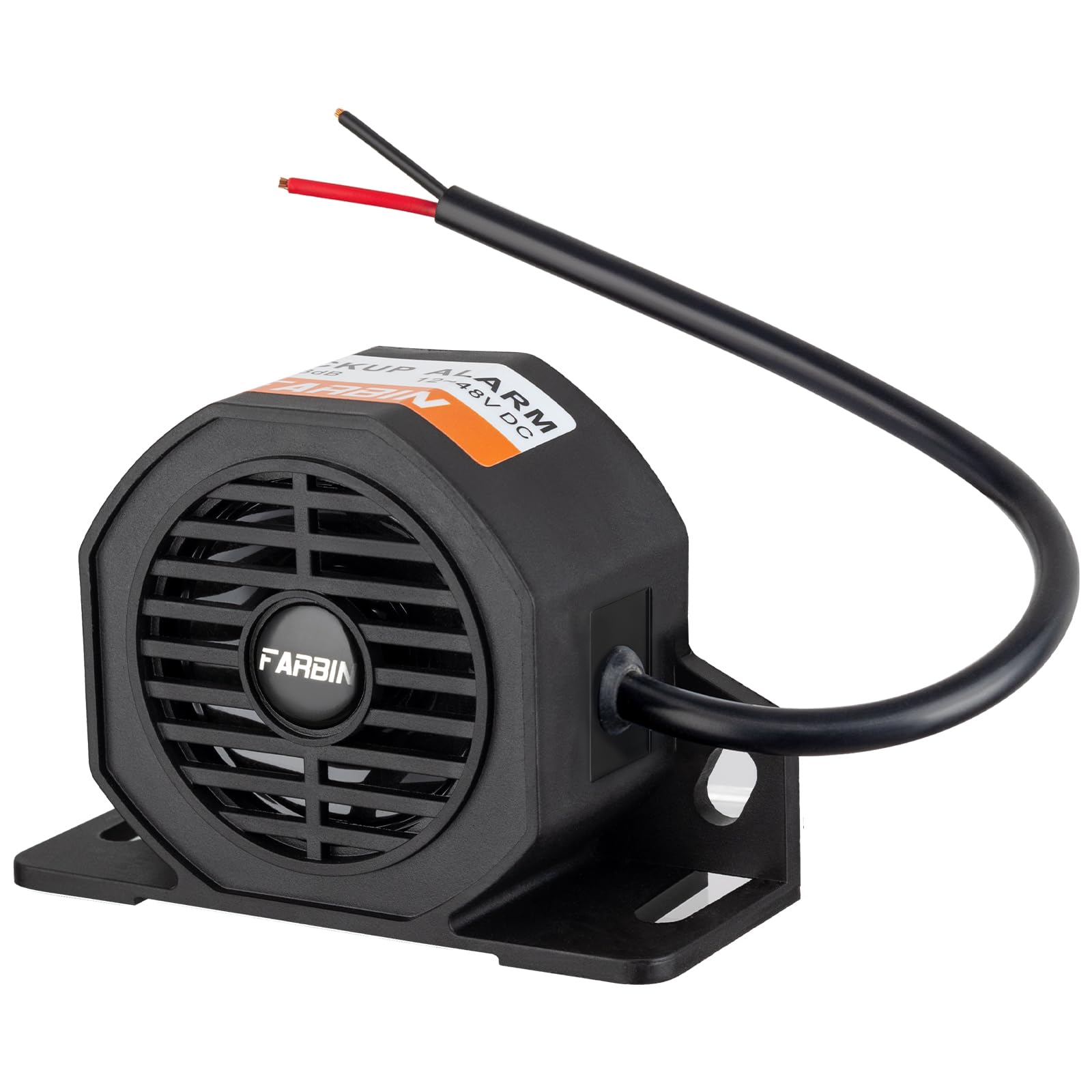 FARBIN truck back-up alarm 110dB provides clear warning for safer reversing.