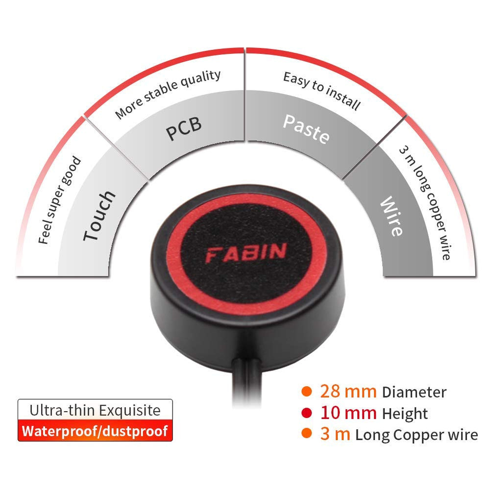FARBIN rugged housing withstands high under-hood temperatures and harsh conditions.