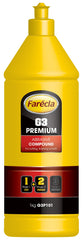 Farécla G3P101 bottle ready for professional machine polishing on modern paints.