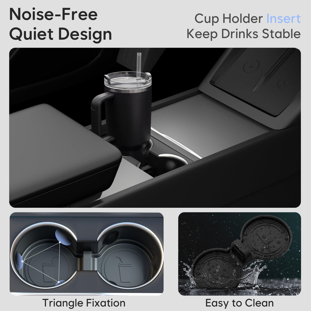 Farmogo center console tray installs in seconds without tools.