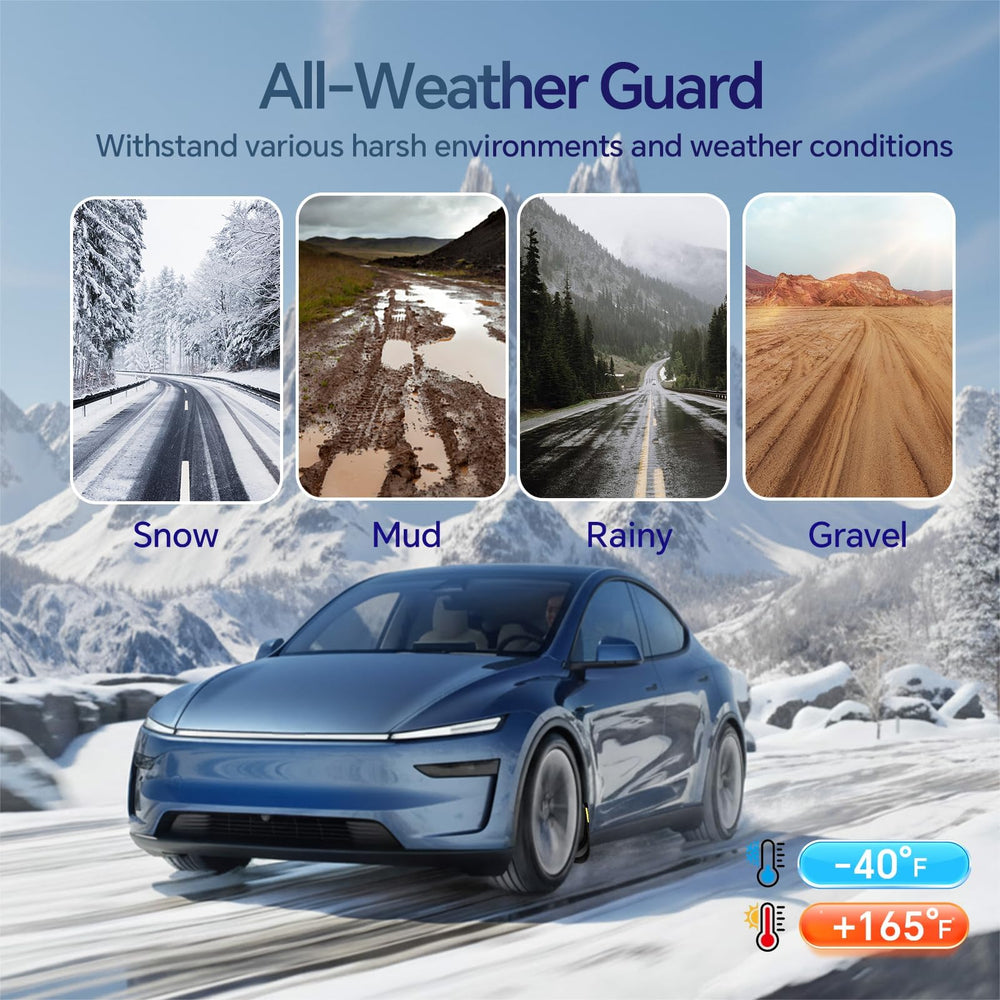 Farmogo mud flaps material closeup highlighting durable TPE.
