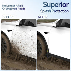 Farmogo mud flaps for Tesla Model Y Juniper, front right protection.