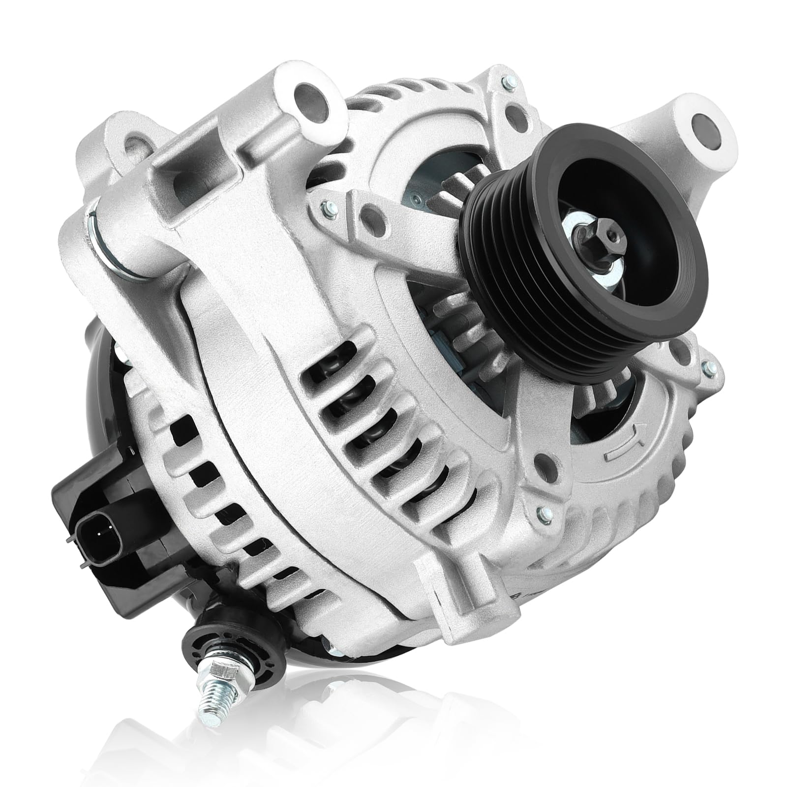 Farrme 11584 alternator front view showing compact design for Jeep fit and reliable charging