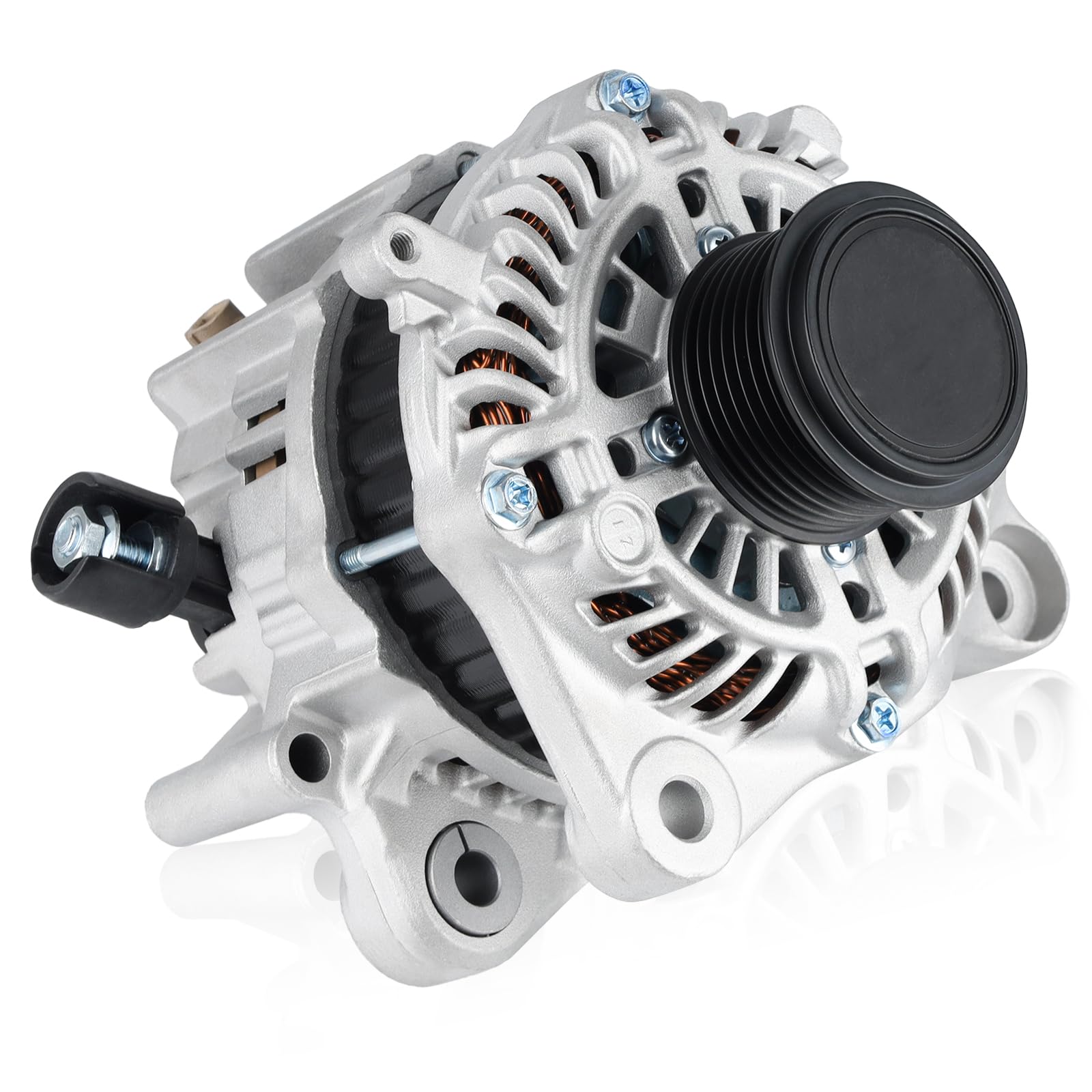 Farrme 11999 alternator front view shows sturdy housing for reliable power