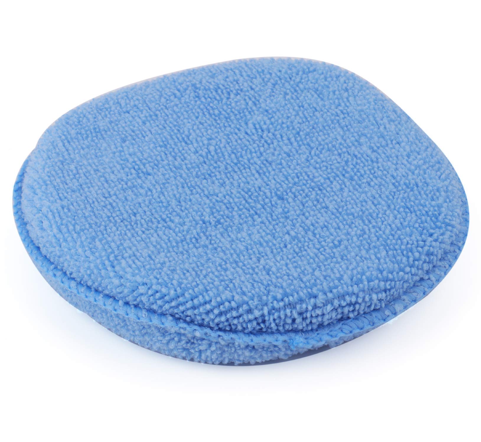 Fasmov blue pad edge stitching detail reduces scratches during application