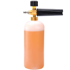 Fasmov foam cannon adjustable knob highlights easy foam level control for any wash.
