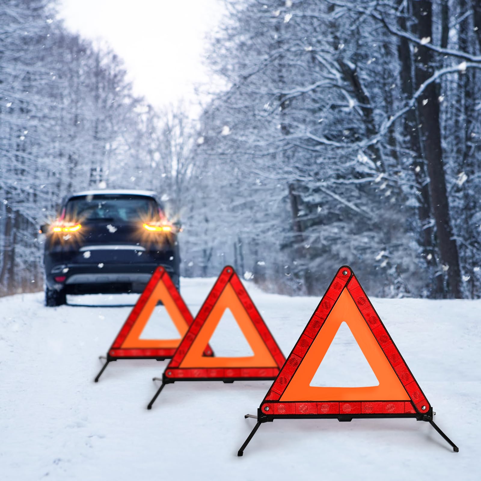 Fasmov triangle stability on flat ground suitable for cars and trailers