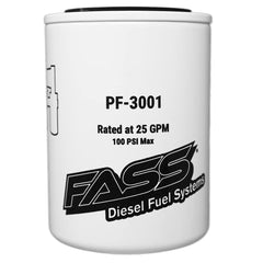 Durable titanium build highlights long-lasting fuel system protection.