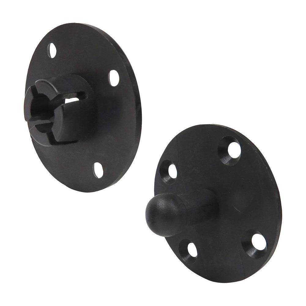FastCap BeauClip panel fasteners in black secure panels up to 15 lbs.