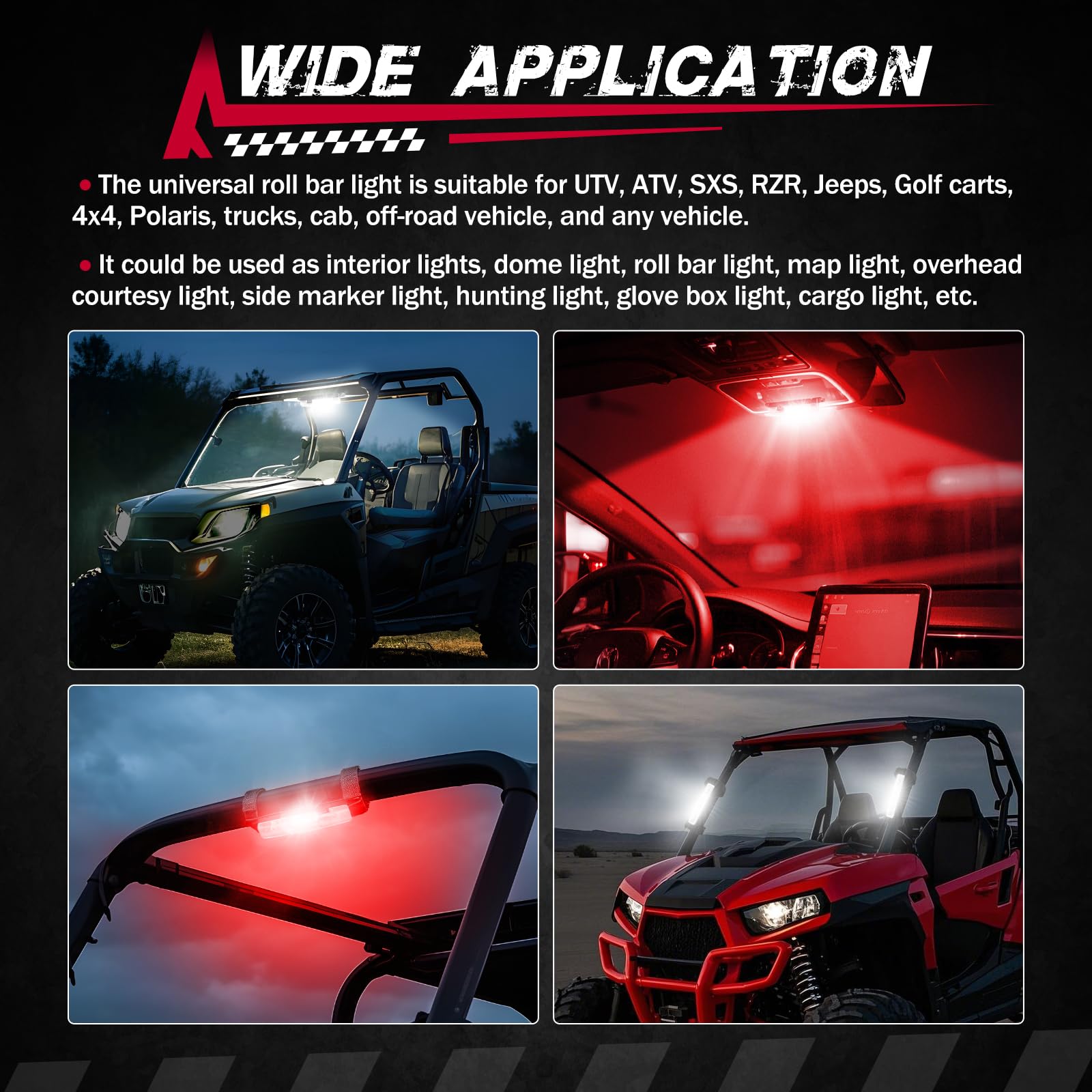 FASTCHOY AUTO waterproof and dustproof LED light for rugged use