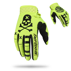 FASTGOOSE dirt bike gloves dexterous back for control and comfort.