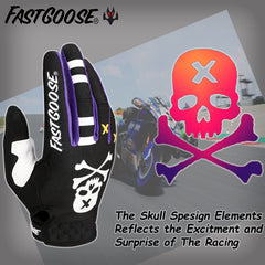FASTGOOSE Dirt Bike Gloves nylon-palm durability supports rugged off-road sessions.