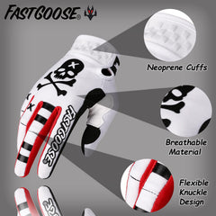 FASTGOOSE gloves palm anti-slip grip enhances handlebars control.