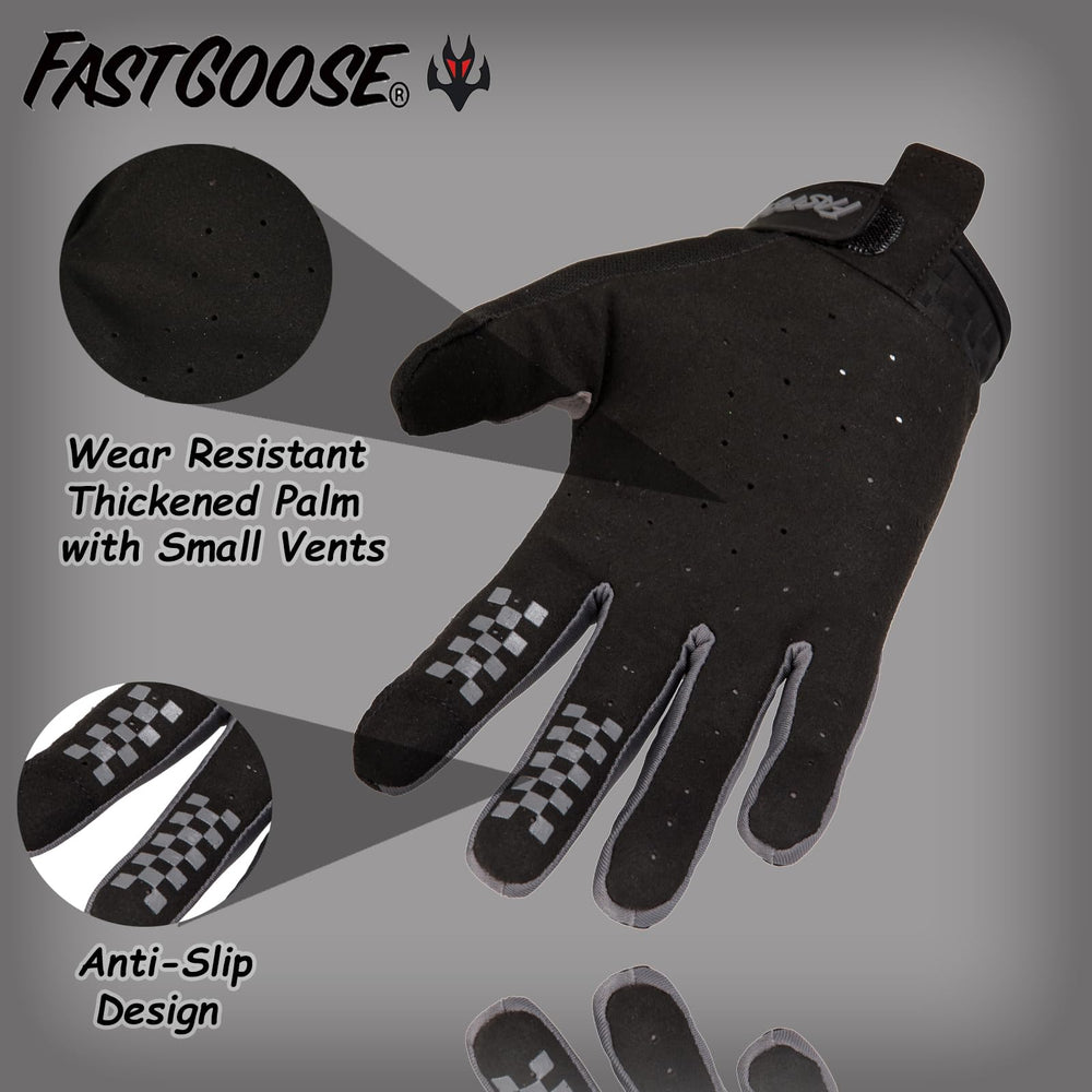 FASTGOOSE gloves feature touchscreen-ready fingertips for device use