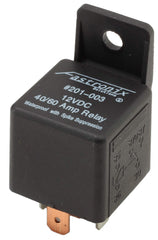 Fastronix 40/60A relay showing negative spike suppression for electrical stability.