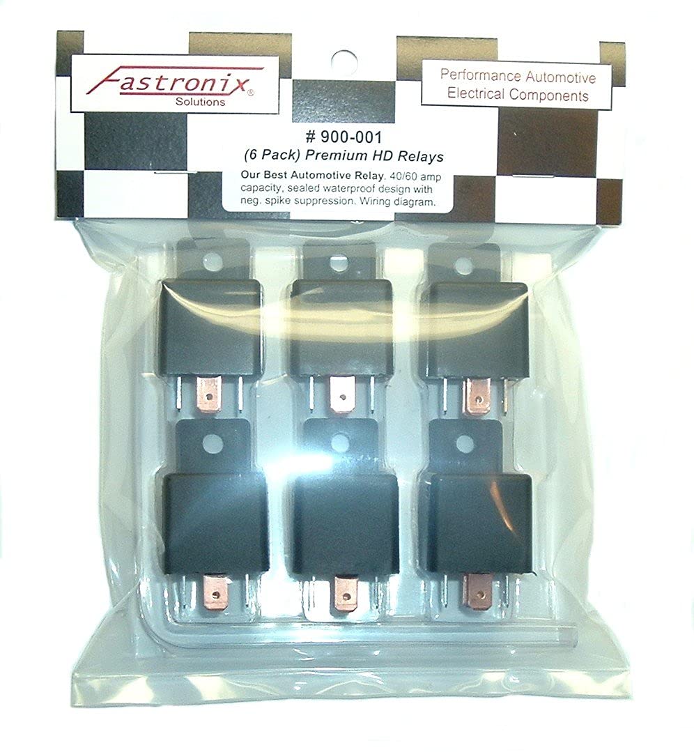 Fastronix 40/60A six-pack ready for versatile 12V device control.