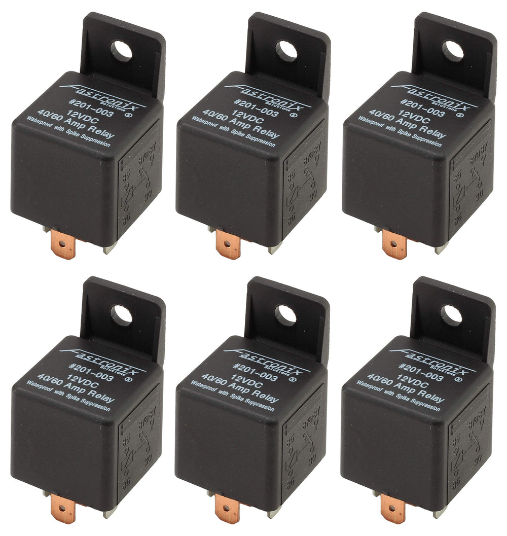Fastronix 40/60A waterproof relay in a sealed case for harsh environments.
