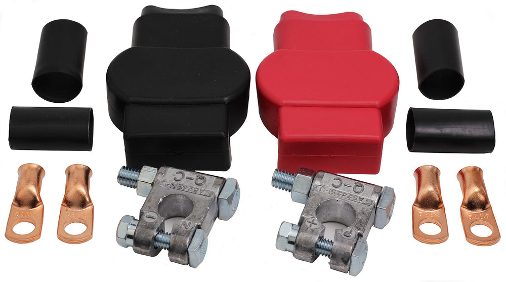 Fastronix Solutions military spec top-post kit assembly for multi-battery installs.