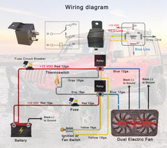 FASTSTORM 4-pin relay wiring kit simplifies installation and setup.