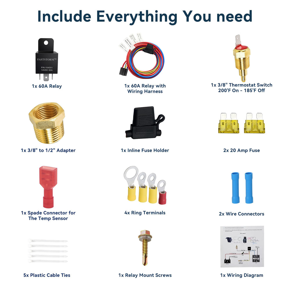 FASTSTORM engine‑area installation ready kit for simple maintenance and upgrades.