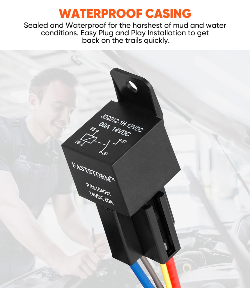 FASTSTORM jumper wires set provides flexible, color-coded connections