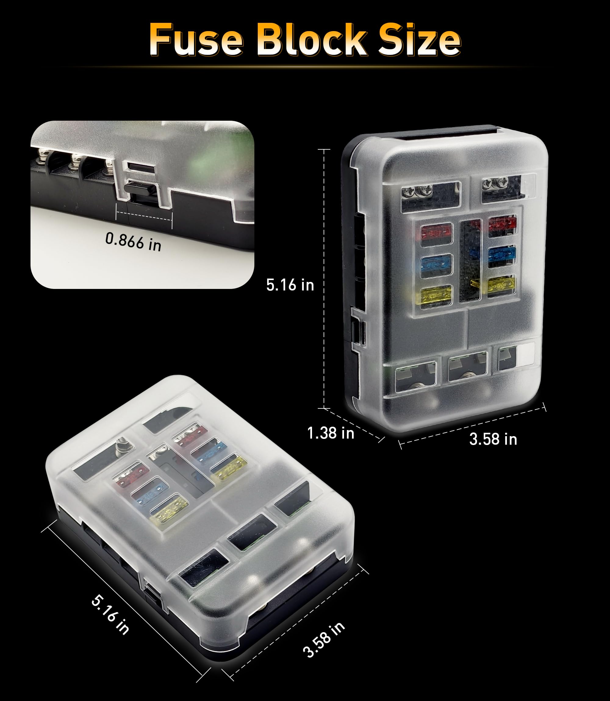 FASTSTORM ideal for marine and RV setups with roof lights, refrigerators, and more.