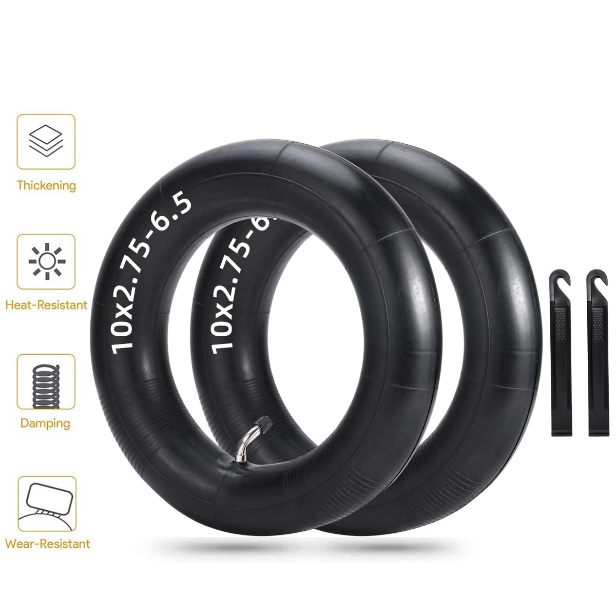Fastvert reinforced valve area withstands pressure changes on rough roads.