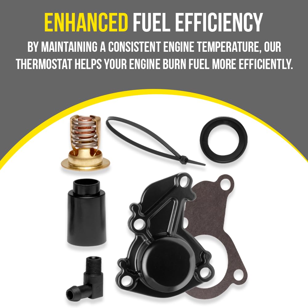 FASWORX 110-degree thermostat design supports precise engine cooling control.