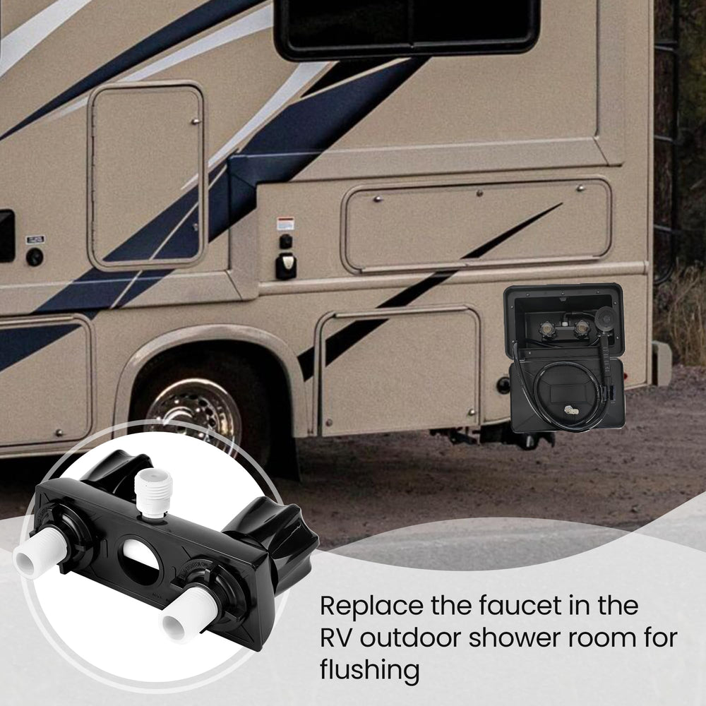 Fatcanma compact design suits small RV showers with easy installation.