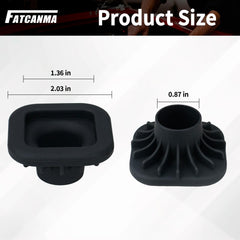 FATCANMA parking brake knob cover provides ergonomic, non-slip grip for safer braking.