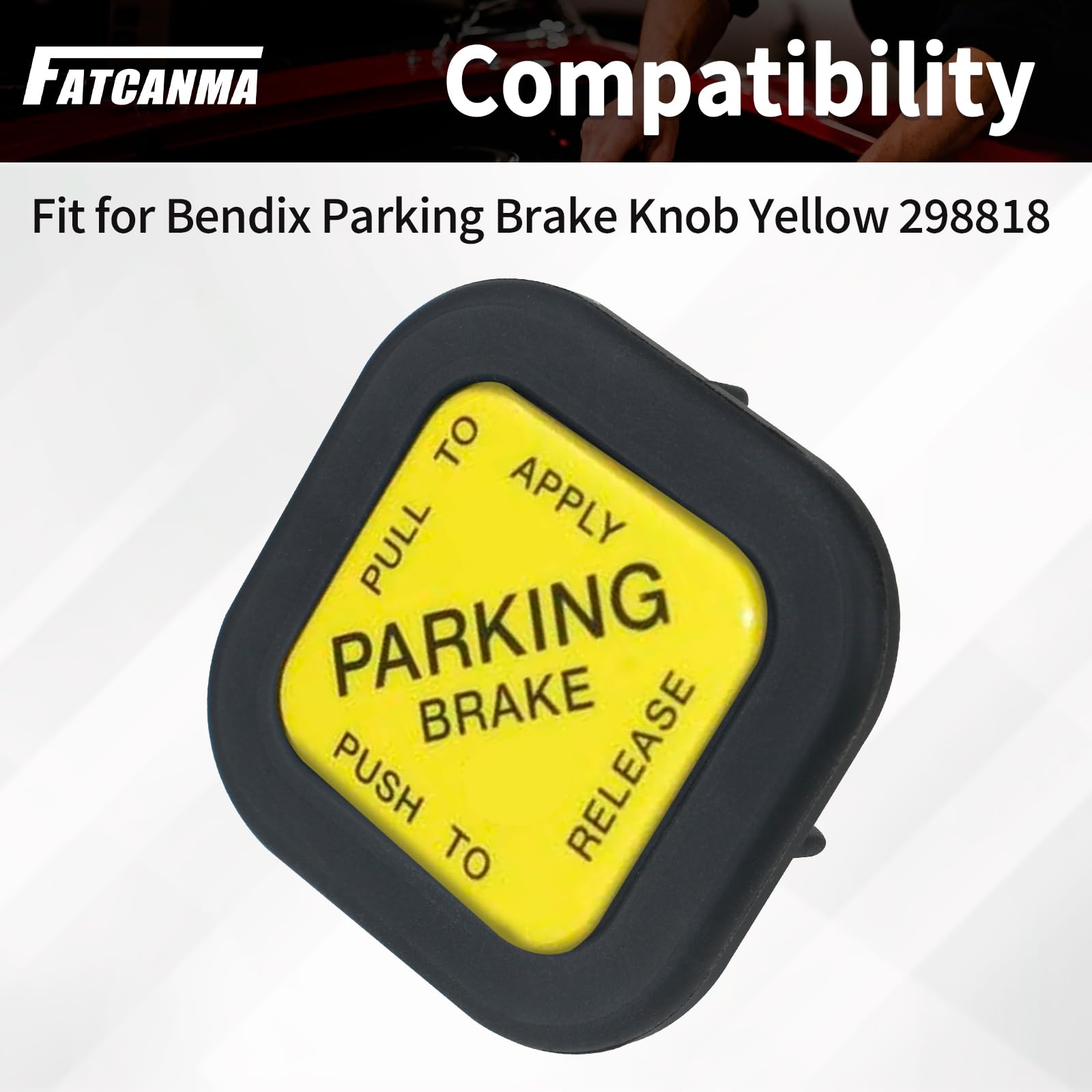 FATCANMA soft rubber knob cover on a knob showcases easy tool-free installation.