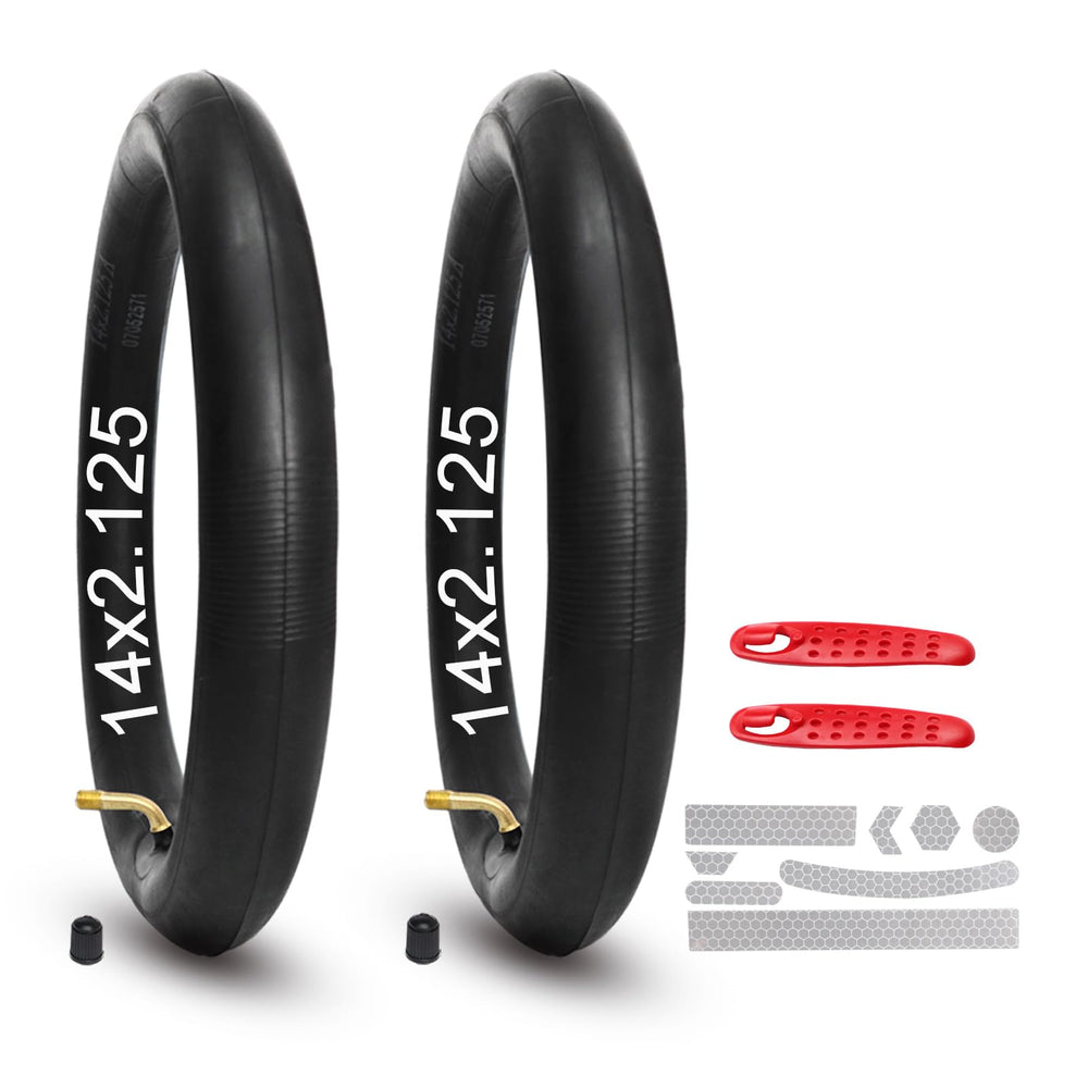 Fattbao 14x2.125 inner tube with CR202 valve for reliable air seal on e-bikes