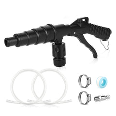 Fatyehx coolant flush gun with lever action for controlled flushing