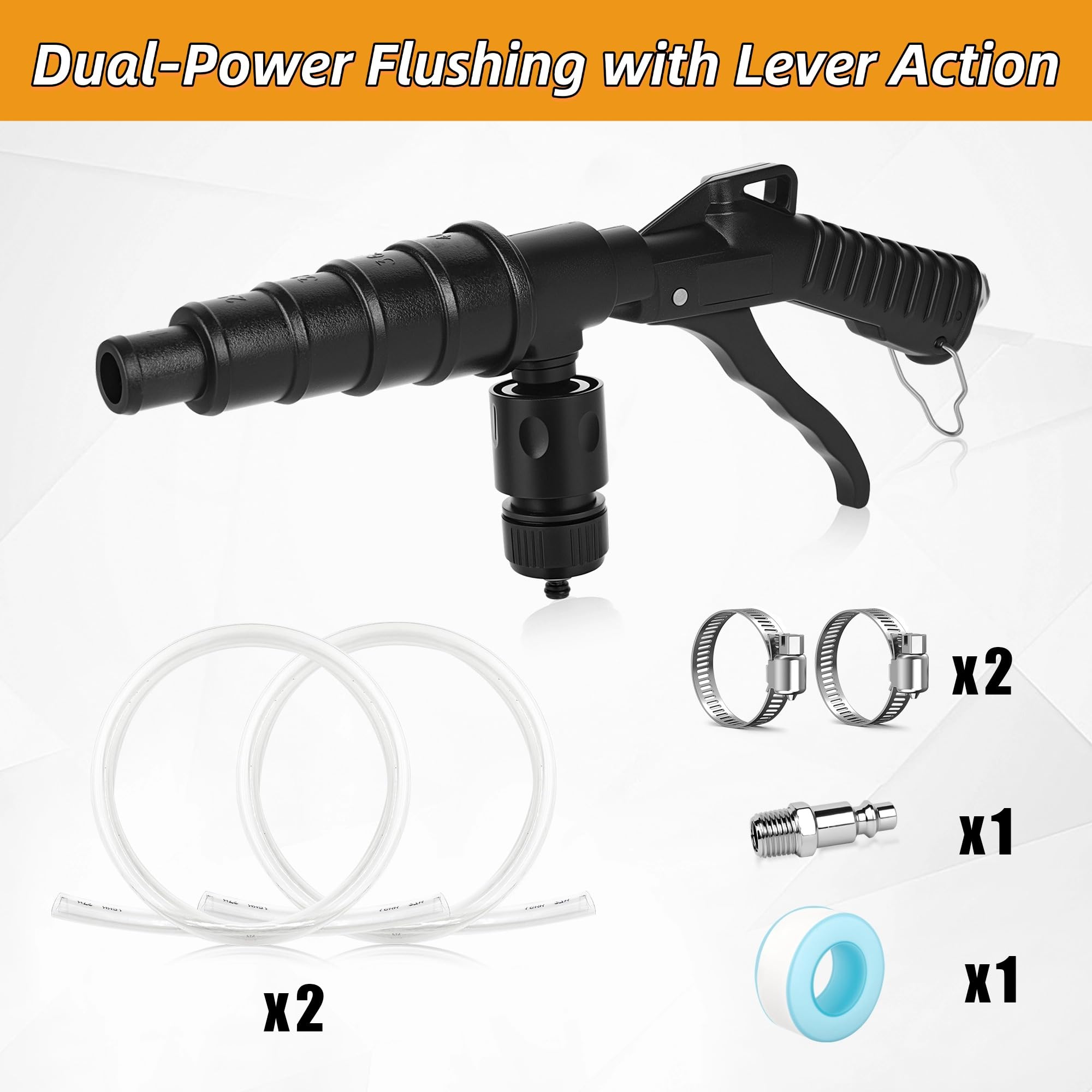 Fatyehx multi-size nozzles fit 19-40 mm hoses