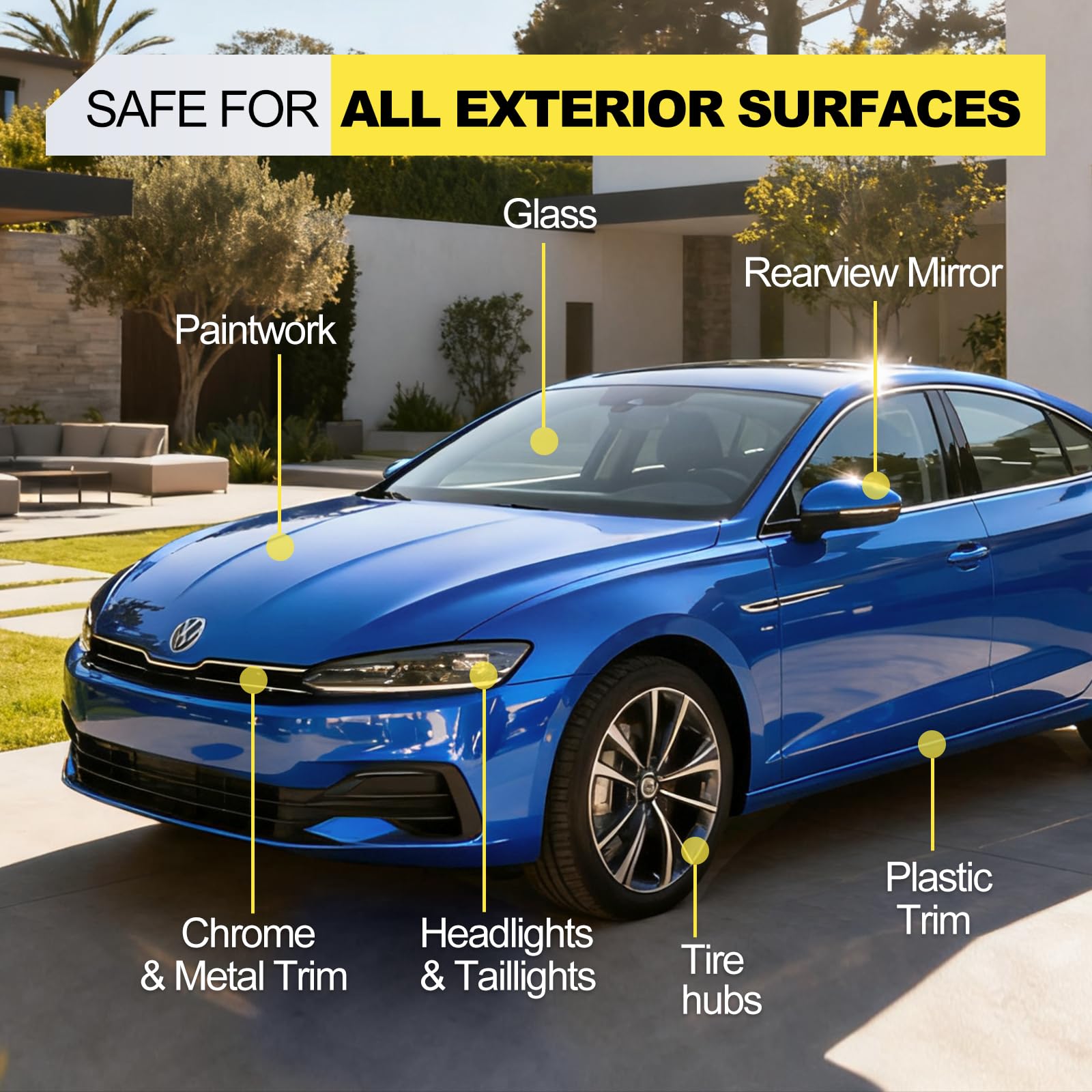 FAVIRZCE deep gloss showroom finish on exterior surface