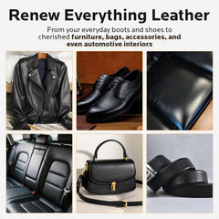 FAVIRZCE leather balm scratch after restoration demonstrates blended, durable finish.