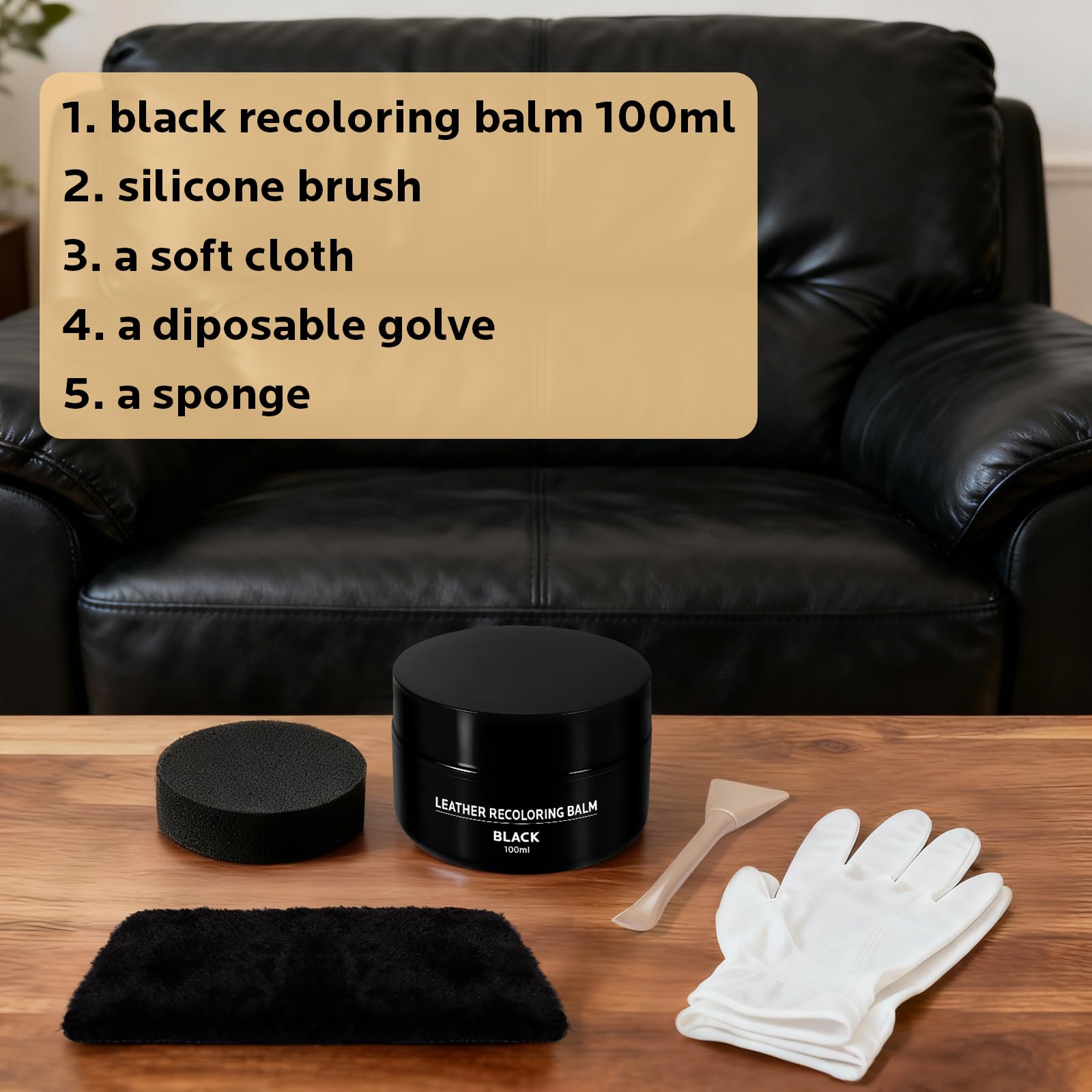 FAVIRZCE leather balm waterproof finish dries clear for daily use.