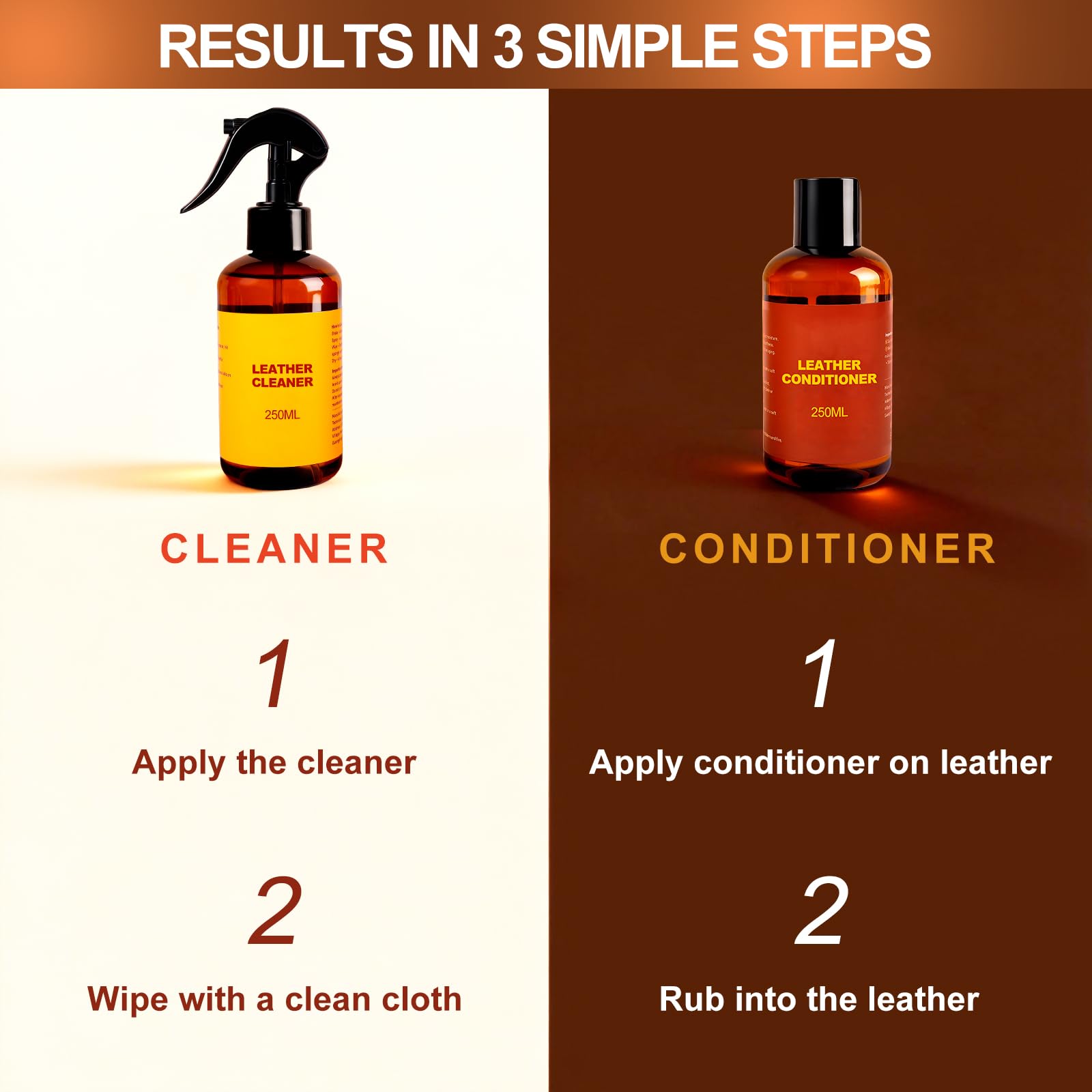 FAVIRZCE leather boots and bags care in use for a smooth finish.