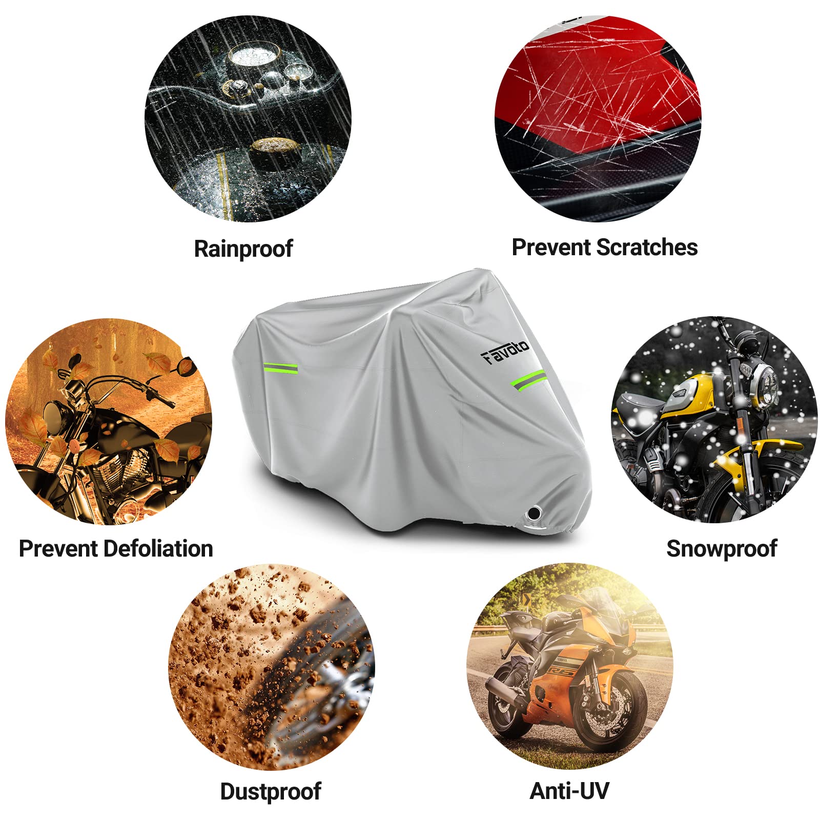 Favoto storage bag included for compact storage when not in use