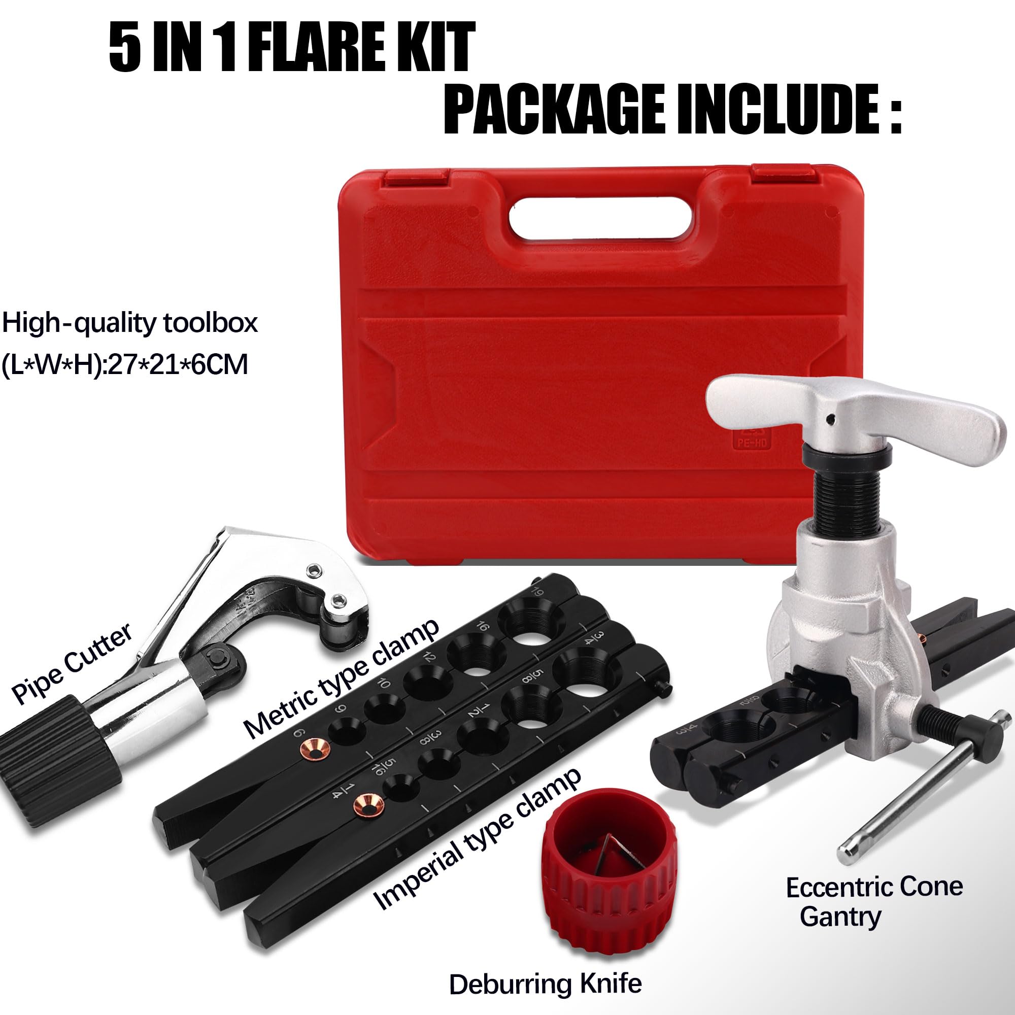 Faxhool pipe cutter 5/32 to 1-1/4 in trims copper tubes accurately