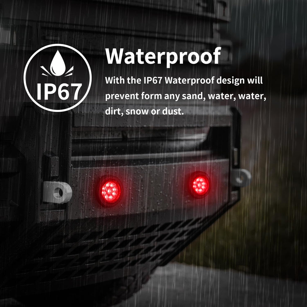 FBAAUKUS IP67 waterproof marker light for harsh weather durability