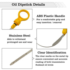 FBLOWMOD 2403810S dipstick ABS handle offers durable grip.