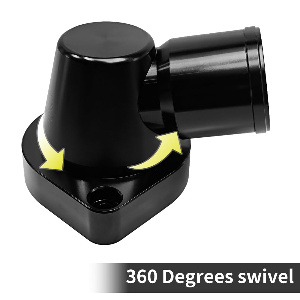 FBSCTMH billet housing includes mounting bolts for quick, secure installation.