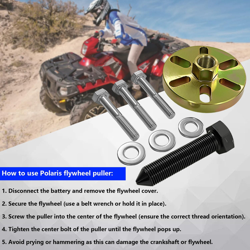 Zinc-coated flywheel puller by FBSCTMH resisting rust