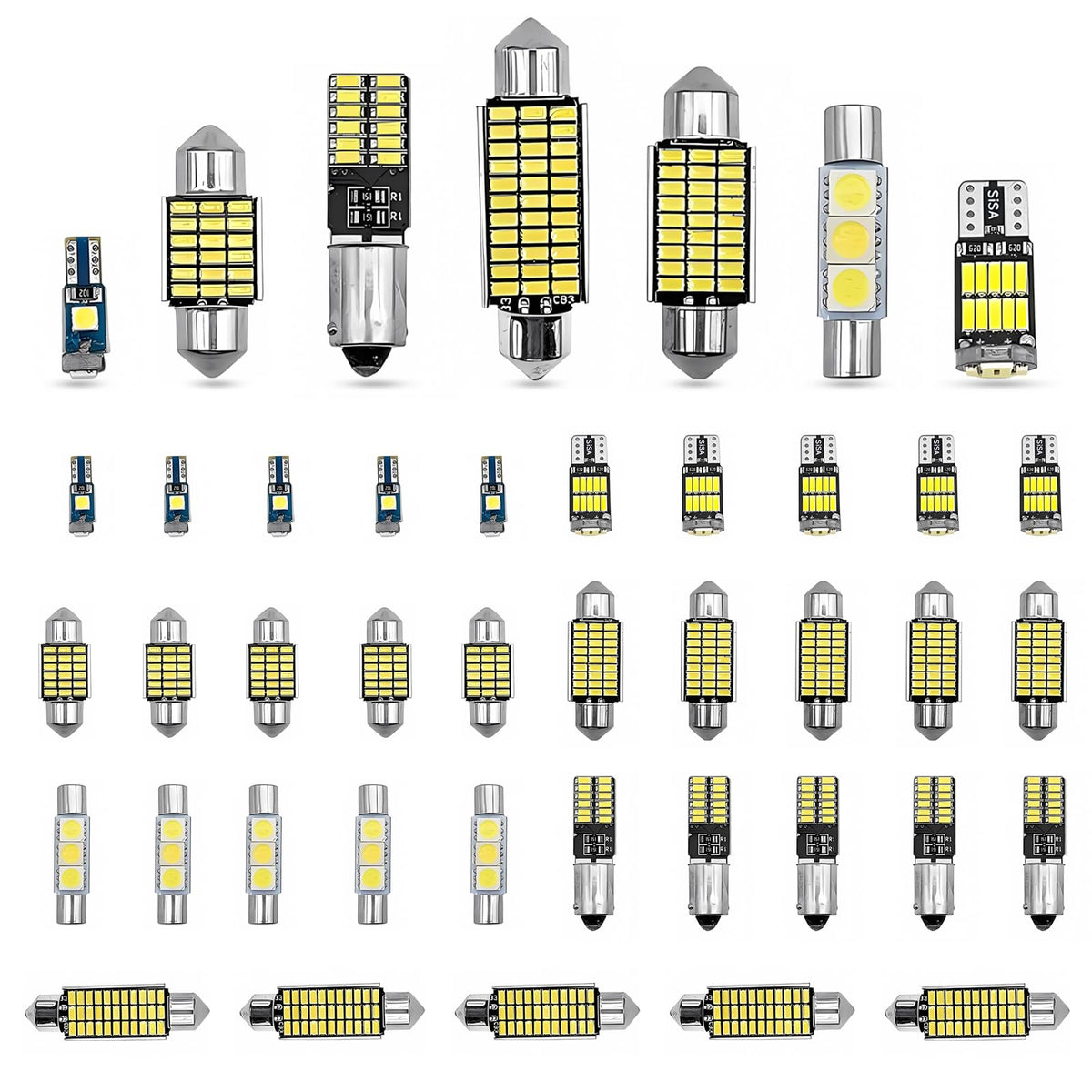 FDCTSD interior light kit 28mm festoon for brighter cabin lighting
