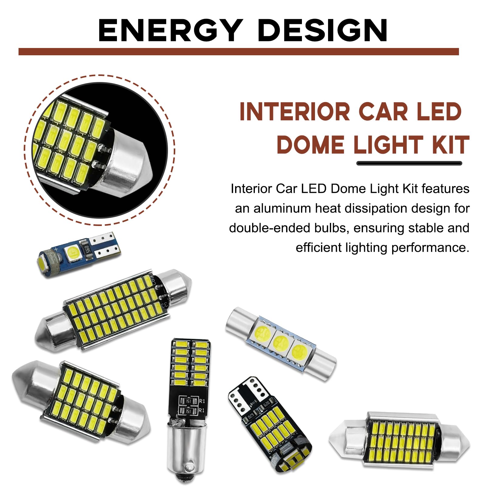 FDCTSD interior light kit 41mm festoon for door and trunk lighting