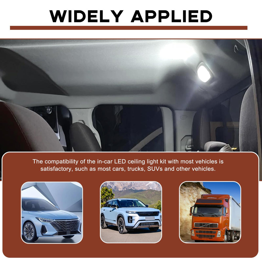 FDCTSD T10 wedge bulb kit for versatile cargo and glove box light
