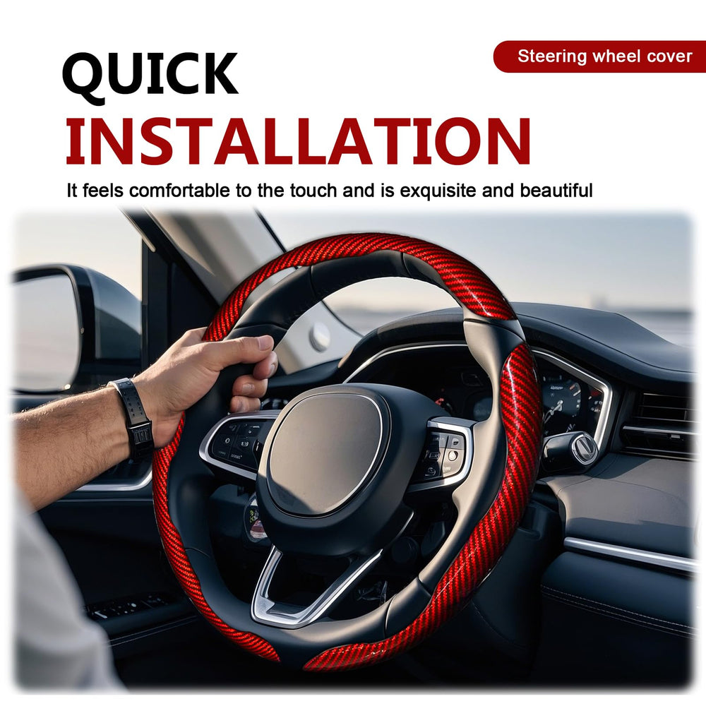 FDCTSD red interior accent enhances car style.