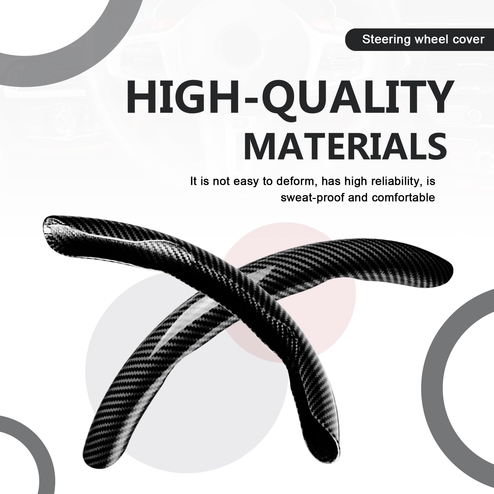 FDCTSD sweatproof and heat-resistant cover protects wheel from sun and wear