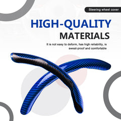 FDCTSD universal fit steering wheel protector fits most cars for interior refresh